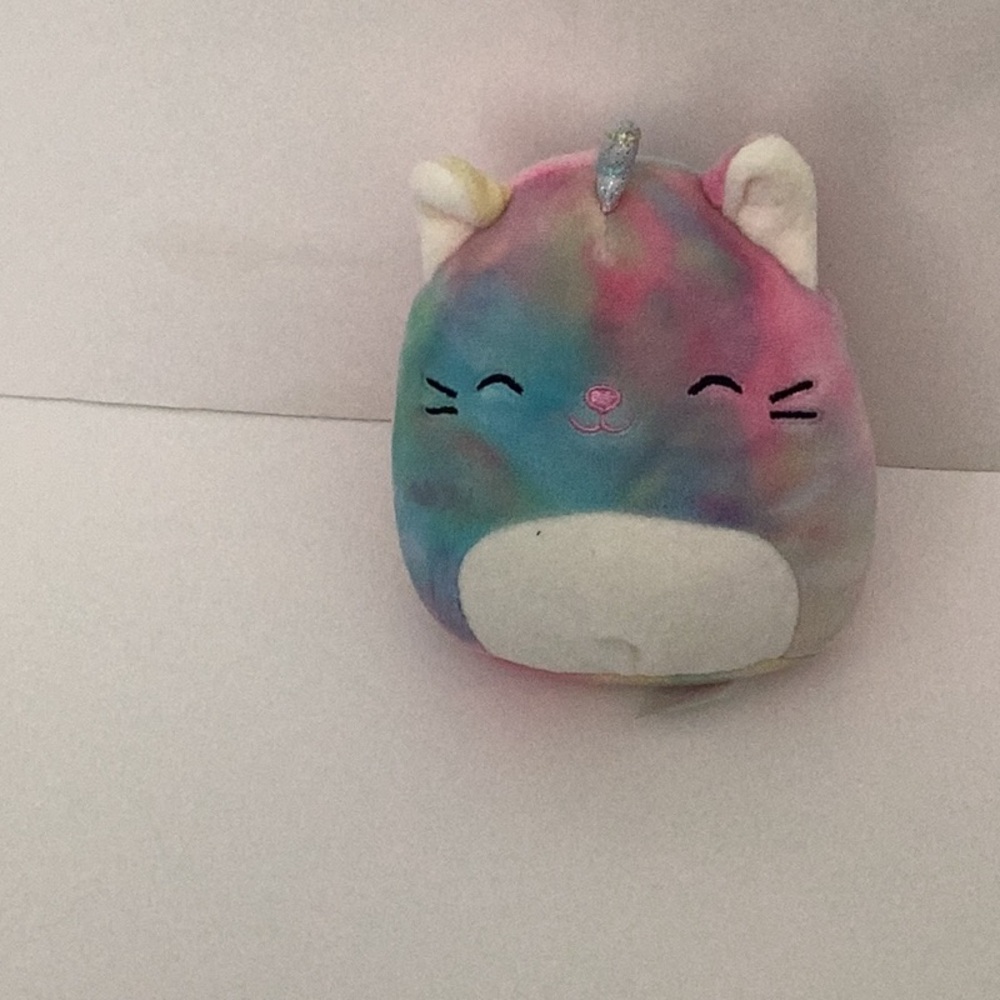 Colorful Cat Unicorn Plush Toy Squishmallow